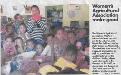 Women’s Agricultural Association make good