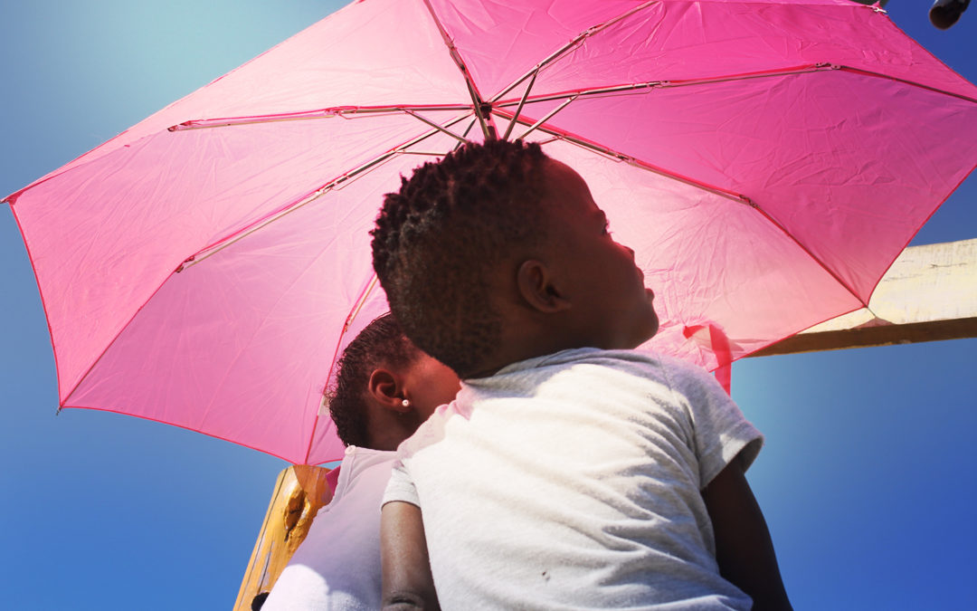 A little pink umbrella…