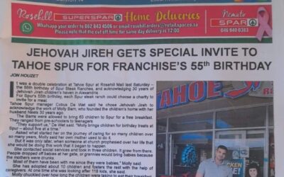 JJHaven gets special invite to Tahoe Spur for Franchise’s 55th Birthday